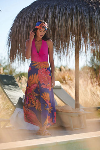 Crane Cobalt Palazzo Pant