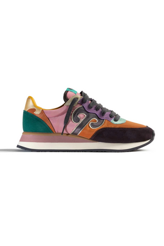 Master Chocolate Torte Very Grape and Jasper suede Trainer