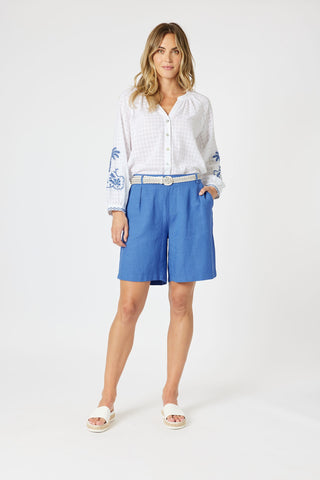 Lino Sardinia Blue Short