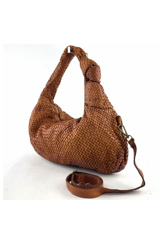 Florentia Mini Vintage  Cognac Bag
