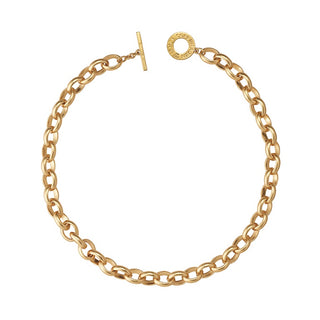 Everyday necklace matt gold plated – 46 CM