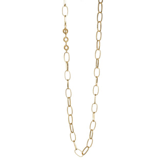 Power necklace matt gold plated – 96 CMJ