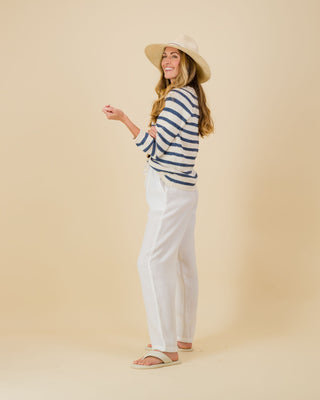 Alicia Blue  Stripe Knit Jumper
