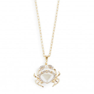 BS Pearly Crab Pendant