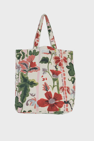 Poppy Red Canvas Bag