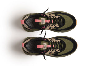 Ruyi Art Song  Sneaker Black,Olive,Beige
