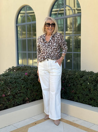 On Safari Natural Multi Shirt