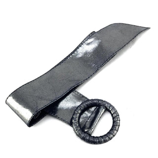 Seventy Glossy Nigth Blue Glitter Belt