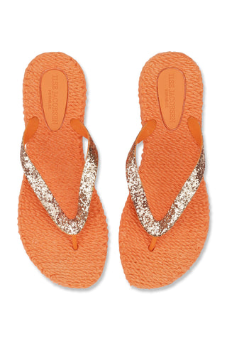 Cheerful 12B Flip Flops Mango Sorbet