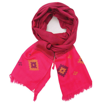 Himalayan pashmina 85x200 shawl fuschia