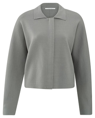 Light Metal Gray Cardigan