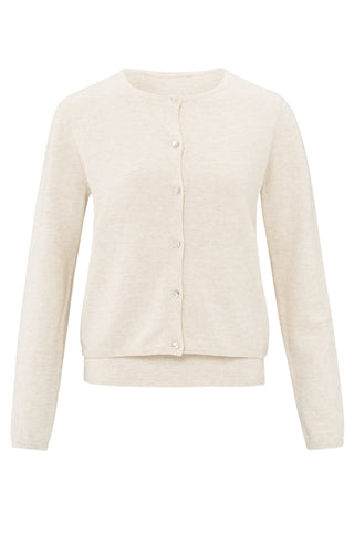 Short Nature Melange Cardigan w Tank Top