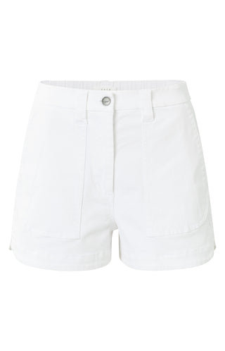 Pure White Cargo shorts