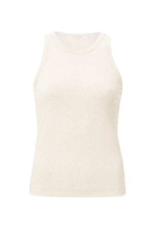 Rib Nature Melange Singlet