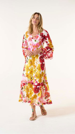 Flamenca long indi yellow