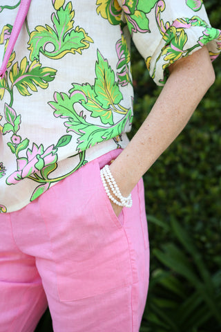 Tanya Blouse Tholem 100% Linen