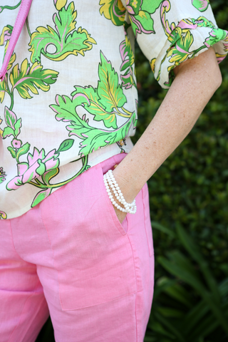 Tanya Blouse Tholem 100% Linen