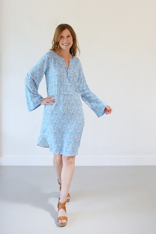 Amy Midi Dress Rezzo 100% Viscose