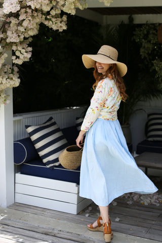 The Maggie Wrap Shirt Bavent 100% Cotton