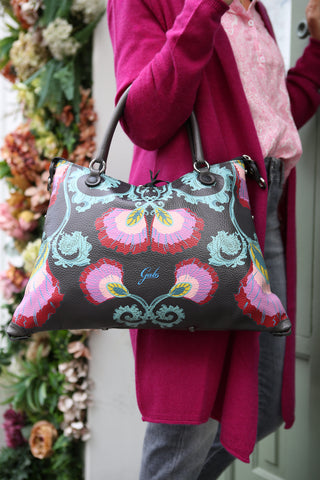 Thamara M Peonia+Bull Blk Lava Print Peony