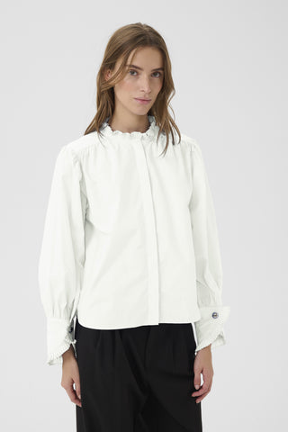 Else Bright White Blouse