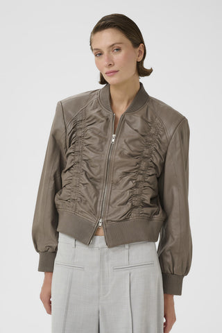 Emiko Falcon Leather Jacket