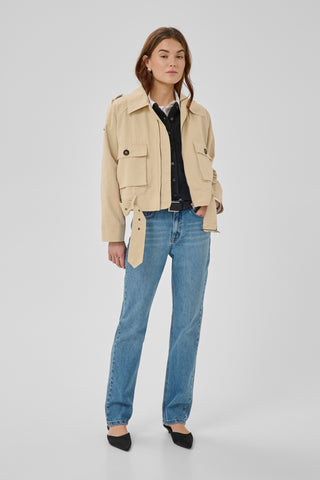 MWLyon Brown Rice Short Jacket