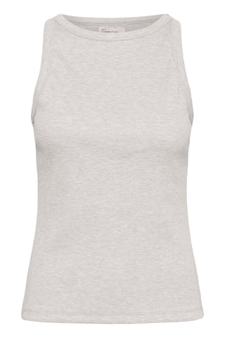 Mandy Light Grey Melange Top 2,0