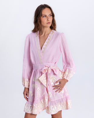 Mini Papyrus P/champ Wrap L/s Dress