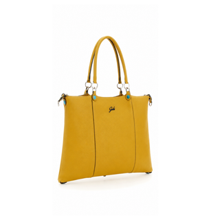 Soleil Lrg Bull Leather Mustard Shopper