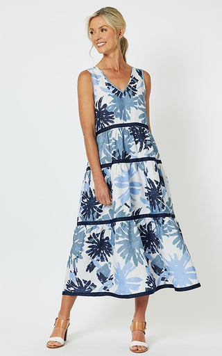 Haven Indigo Dress