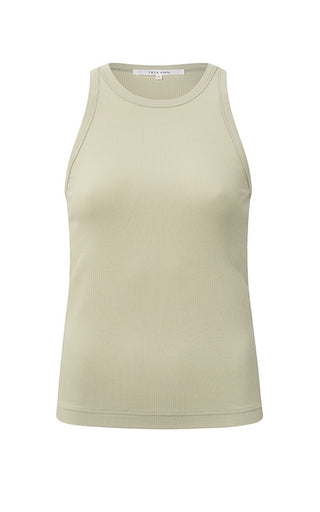 Rib Agate Grey Singlet