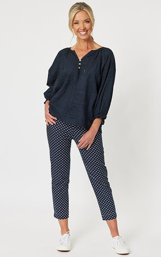 Pretty Bow Navy Pant