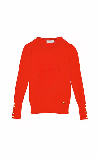 Beatrice Orange Sweater