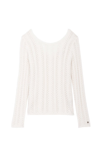 Milane Ecru Sweater