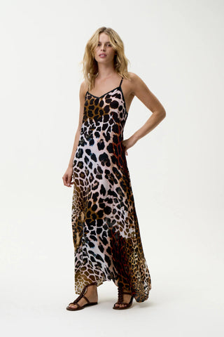 Anoinette  Lipari Slip Dress Leopard