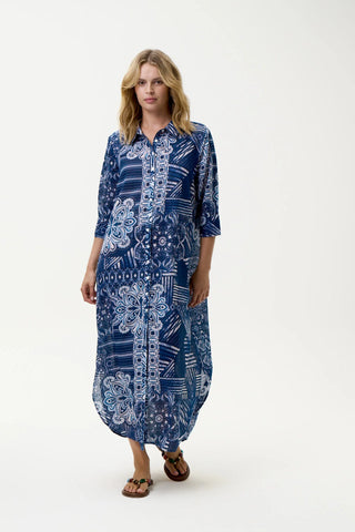 Daisy Mandala Navy