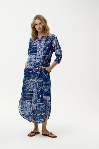Daisy Mandala Navy