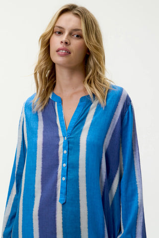 Bazaar Stripe Morrocan Blue