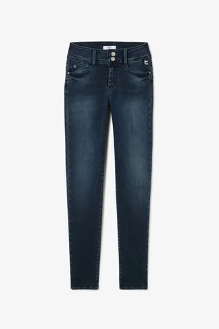 LT Fevy High Waist Skinny Leg Blu/Blk Denim Jeans