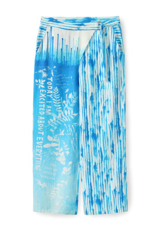 Ellen Indigo Wrap Pants