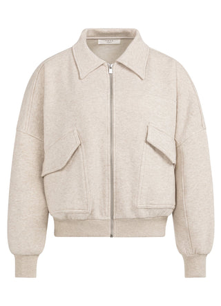 Sweat Jacket, Slate Melange
