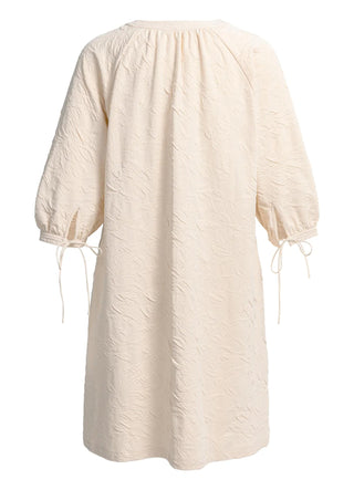 Crème Beige Jersey Dress