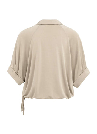 Jersey Crokery Brwn Top