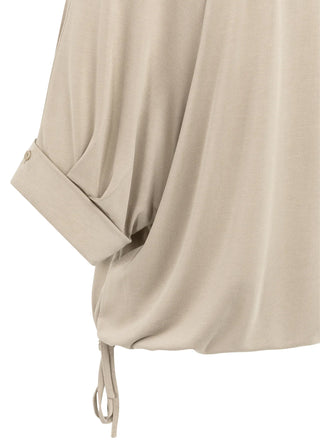Jersey Crokery Brwn Top