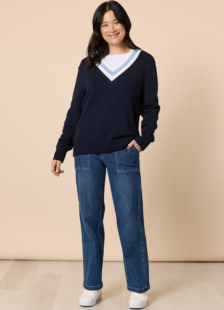 Princeton Navy Jumper
