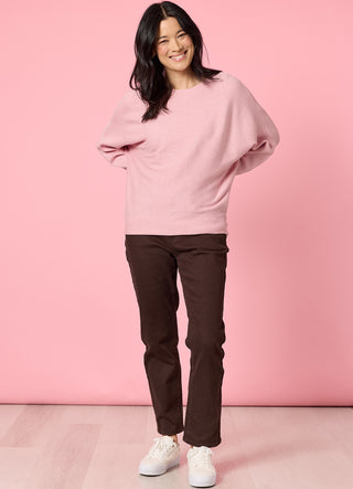 Billie Blush Ribbed Knit