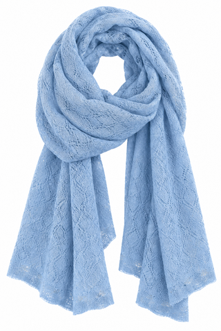 The Jade Powder Blue Scarf