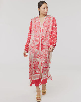 ME Maya maxi dress rouge