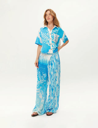Ellen Indigo Wrap Pants